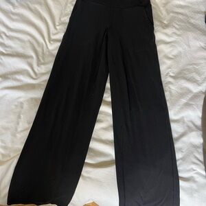 lululemon athletica Black Wide-Leg Pants